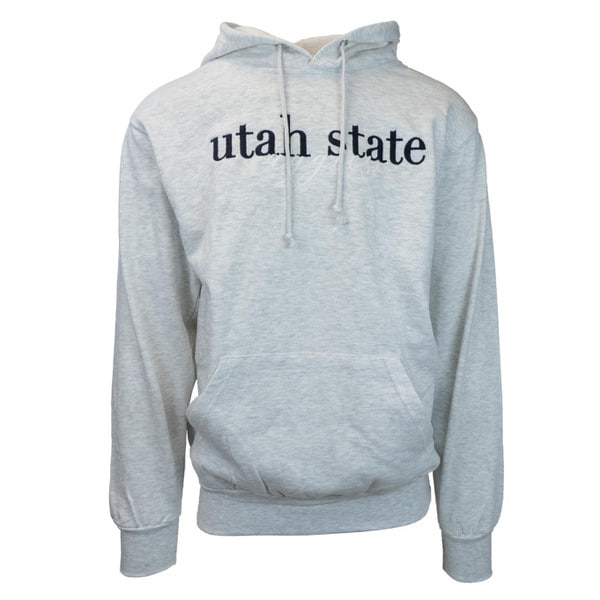 SWEATSHIRT FUNDAMENTAL FLEECE UTAH STATE WITH SCRIPT AGGIES BELOW